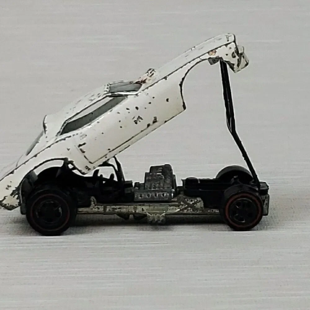 Hot Wheels Redline Snake #3 6409 Die Cast Car 1969 Mattel Hong Kong Toy- Flaws